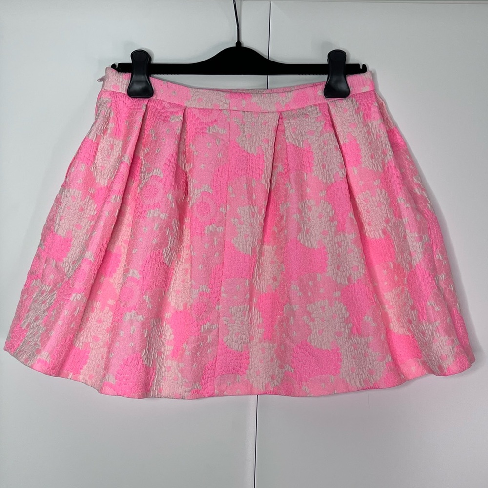 Pink Floral Women's Skirt